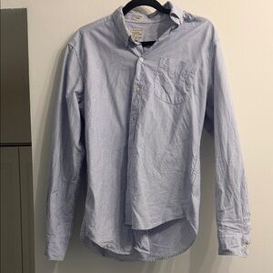Blue Striped Men's Shirt